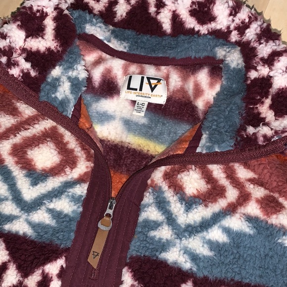 LIV OUTDOOR WINTER Sherpa Fleece Pullover - Picture 4 of 10